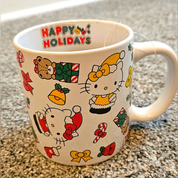 Hello Kitty Other - Hello Kitty Christmas Mug Adorable Happy Holidays NWT
